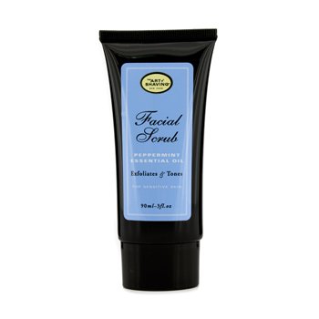 The Art Of Shaving 面部磨砂膏-薄荷精油（適合敏感肌膚） (Facial Scrub - Peppermint Essential Oil (For Sensitive Skin))