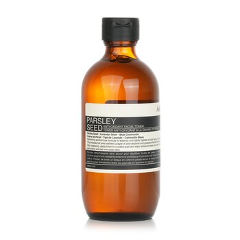 歐芹籽抗氧化劑面部爽膚水 (Parsley Seed Anti-Oxidant Facial Toner)