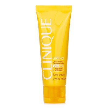 Clinique Sun SPF 40面霜UVA / UVB (Sun SPF 40 Face Cream UVA/UVB)