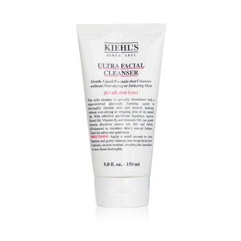 Kiehls 超潔面乳-適用於所有皮膚類型 (Ultra Facial Cleanser - For All Skin Types)