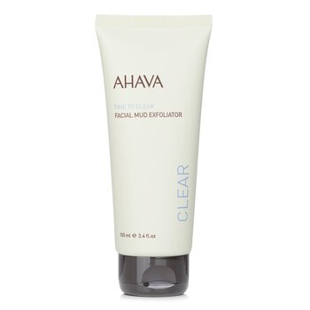 Ahava 面部礦物去角質泥 (Time To Clear Facial Mud Exfoliator)