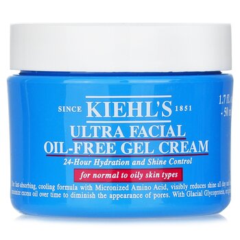 Kiehls 超面部無油凝膠霜-適用於中性至油性皮膚類型 (Ultra Facial Oil-Free Gel Cream - For Normal to Oily Skin Types)