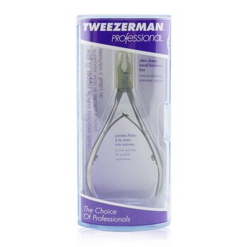 Tweezerman 專業鈷不銹鋼表皮鉗-1/2顎 (Professional Cobalt Stainless Cuticle Nipper - 1/2 Jaw)