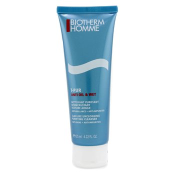 Biotherm Homme T-Pur粘土狀無堵塞淨化潔面乳 (Homme T-Pur Clay-Like Unclogging Purifying Cleanser)