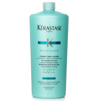 Kerastase 抵抗抗皺抗增強緊緻抗衰霜-沖洗乾淨（針對受損的長度和末端） (Resistance Ciment Anti-Usure Strengthening Anti-Breakage Cream - Rinse Out (For Damaged Lengths & Ends))