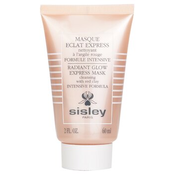 Sisley 煥發煥彩面膜，帶有紅粘土-密集配方 (Radiant Glow Express Mask With Red Clays - Intensive Formula)