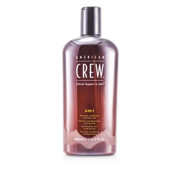 American Crew 男士三合一洗髮水，護髮素和沐浴露 (Men 3-IN-1 Shampoo, Conditioner & Body Wash)