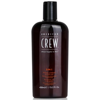 American Crew 男士三合一洗髮水，護髮素和沐浴露 (Men 3-IN-1 Shampoo, Conditioner & Body Wash)