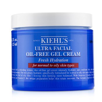 超面部無油凝膠霜-適用於中性至油性皮膚類型 (Ultra Facial Oil-Free Gel Cream - For Normal to Oily Skin Types)