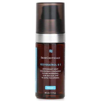 Skin Ceuticals 白藜蘆醇B E抗氧化劑夜間濃縮液 (Resveratrol B E Antioxidant Night Concentrate)