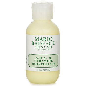 Mario Badescu A.H.A.和神經酰胺保濕霜-適用於混合性/油性皮膚類型 (A.H.A. & Ceramide Moisturizer - For Combination/ Oily Skin Types)