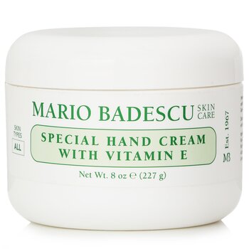 Mario Badescu 含維他命E的特殊護手霜-適用於所有皮膚類型 (Special Hand Cream with Vitamin E - For All Skin Types)