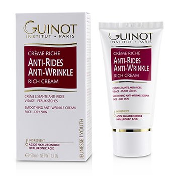 Guinot 抗皺豐盈乳霜（用於乾性皮膚） (Anti-Wrinkle Rich Cream (For Dry Skin))