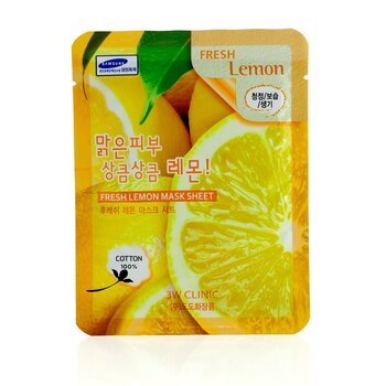 3W Clinic 面膜-新鮮檸檬 (Mask Sheet - Fresh Lemon)