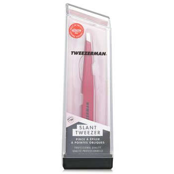 Tweezerman 斜型鑷子 - Signature Red (工作室系列) (Slant Tweezer - Signature Red (Studio Collection))
