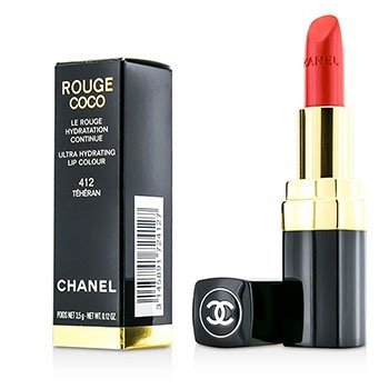 Chanel 胭脂可可超保濕唇彩-＃412 Teheran (Rouge Coco Ultra Hydrating Lip Colour - # 412 Teheran)