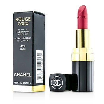 Chanel 胭脂可可超保濕唇彩-＃424 Edith (Rouge Coco Ultra Hydrating Lip Colour - # 424 Edith)