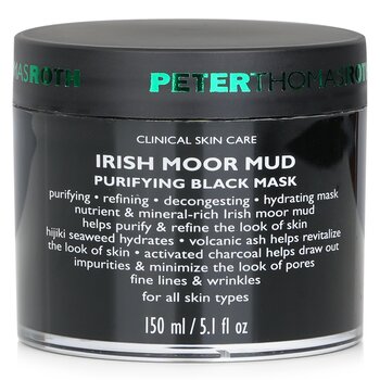 Peter Thomas Roth 愛爾蘭摩爾泥淨化黑面膜 (Irish Moor Mud Purifying Black Mask)