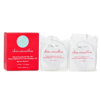 皮膚冰沙重塑乙醇酸護墊10％ (Skin Smoothie Retexturizing Glycolic Pads 10%)