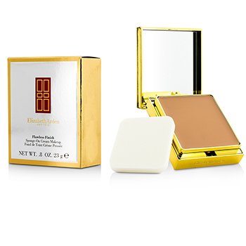 Elizabeth Arden 完美無瑕的海綿霜（金色化妝盒）-52古銅色米色II (Flawless Finish Sponge On Cream Makeup (Golden Case) - 52 Bronzed Beige II)