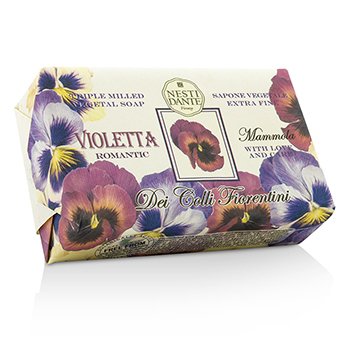 Nesti Dante Dei Colli Fiorentini三重植物性香皂-甜紫 (Dei Colli Fiorentini Triple Milled Vegetal Soap - Sweet Violet)