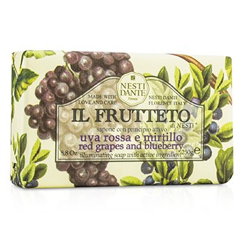 Nesti Dante Il Frutteto發光肥皂-紅葡萄和藍莓 (Il Frutteto Illuminating Soap - Red Grapes & Blueberry)