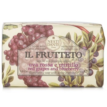 Nesti Dante Il Frutteto發光肥皂-紅葡萄和藍莓 (Il Frutteto Illuminating Soap - Red Grapes & Blueberry)