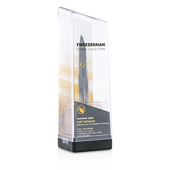 Tweezerman Stainless Steel修甲剪刀 (Studio系列) (Stainless Steel Nail Scissors (Studio Collection))