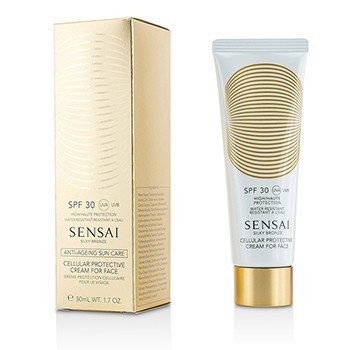 Sensai絲滑古銅色細胞保護霜，適用於面部SPF30 (Sensai Silky Bronze Cellular Protective Cream For Face SPF30)