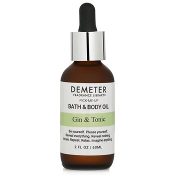 Demeter 杜松子酒，補品按摩和身體精油 (Gin & Tonic Bath & Body Oil)