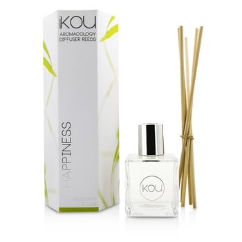 iKOU 香薰擴散器蘆葦-幸福（椰子和酸橙-9個月供應） (Aromacology Diffuser Reeds - Happiness (Coconut & Lime - 9 months supply))