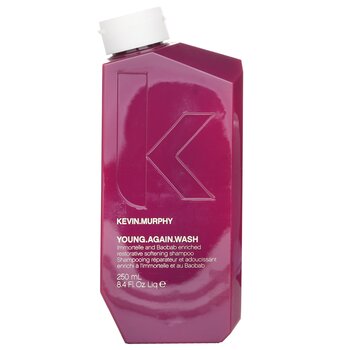 Kevin.Murphy Young.Again.Wash（Immortelle和猴麵包樹注入了修復性柔順洗髮露-乾燥脆弱的頭髮） (Young.Again.Wash (Immortelle and Baobab Infused Restorative Softening Shampoo - To Dry Brittle Hair))