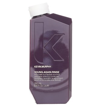 Kevin.Murphy Young.Again.Rinse（Immortelle和猴麵包樹注入修復性柔順護髮素-乾燥，脆弱或受損髮質） (Young.Again.Rinse (Immortelle and Baobab Infused Restorative Softening Conditioner - To Dry, Brittle or Damaged Hair))