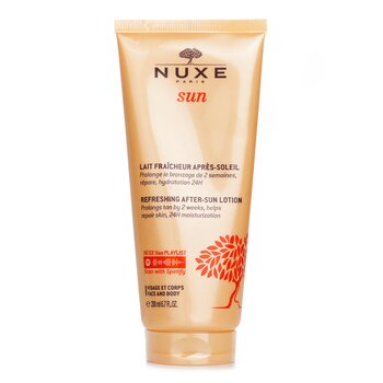 Nuxe Nuxe Sun清爽防曬霜，適合面部和身體。 (Nuxe Sun Refreshing After-Sun Lotion For Face & Body)