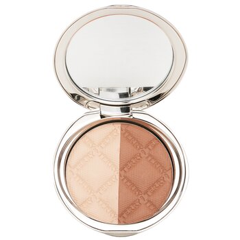 By Terry Terrybly Densiliss腮紅輪廓二重奏粉餅-＃200米色對比 (Terrybly Densiliss Blush Contouring Duo Powder - # 200 Beige Contrast)