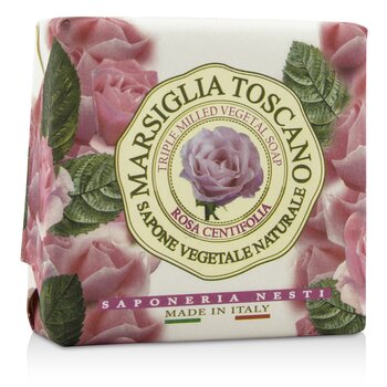 Marsiglia Toscano三重研磨植物香皂-Rosa Centifolia (Marsiglia Toscano Triple Milled Vegetal Soap - Rosa Centifolia)