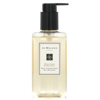 Jo Malone 鼠尾草和海鹽沐浴露（帶泵） (Wood Sage & Sea Salt Body & Hand Wash (With Pump))