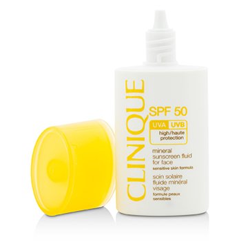 Clinique 礦物防曬乳SPF 50-敏感肌膚配方 (Mineral Sunscreen Fluid For Face SPF 50 - Sensitive Skin Formula)