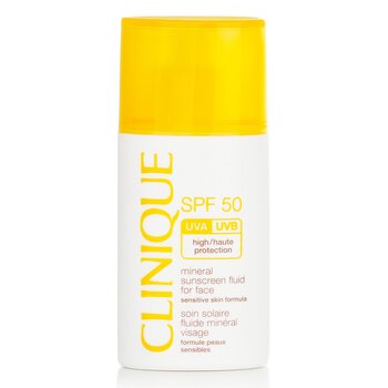 礦物防曬乳SPF 50-敏感肌膚配方 (Mineral Sunscreen Fluid For Face SPF 50 - Sensitive Skin Formula)