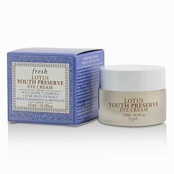 Fresh 蓮花青春蜜餞眼霜 (Lotus Youth Preserve Eye Cream)