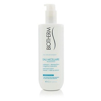 Biosource Eau Micellaire全面，即時潔面乳+卸妝液-適用於所有皮膚類型
