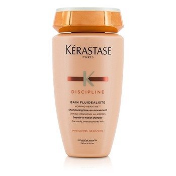 紀律貝恩Fluidealiste順滑運動無硫酸鹽洗髮露-適用於不守規矩，過度加工的頭髮（新包裝） (Discipline Bain Fluidealiste Smooth-In-Motion Sulfate Free Shampoo - For Unruly, Over-Processed Hair (New Packaging))