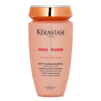 Kerastase 紀律貝恩Fluidealiste順滑運動無硫酸鹽洗髮露-適用於不守規矩，過度加工的頭髮（新包裝） (Discipline Bain Fluidealiste Smooth-In-Motion Sulfate Free Shampoo - For Unruly, Over-Processed Hair (New Packaging))