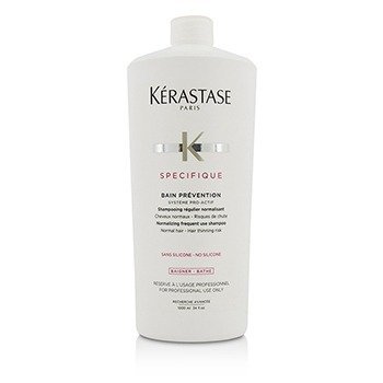 Kerastase 規範貝恩預防正常使用的洗髮水（正常頭髮-稀疏髮質的風險） (Specifique Bain Prevention Normalizing Frequent Use Shampoo (Normal Hair - Hair Thinning Risk))