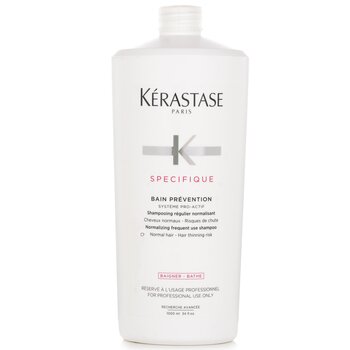 Kerastase 規範貝恩預防正常使用的洗髮水（正常頭髮-稀疏髮質的風險） (Specifique Bain Prevention Normalizing Frequent Use Shampoo (Normal Hair - Hair Thinning Risk))