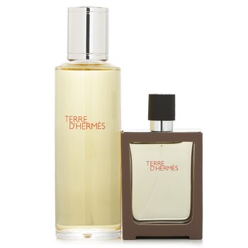 Terre D'Hermes淡香水可補充裝噴霧30ml / 1oz +補充裝125ml / 4.2oz