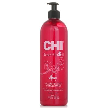 CHI 玫瑰果油彩色滋養護髮素 (Rose Hip Oil Color Nurture Protecting Conditioner)