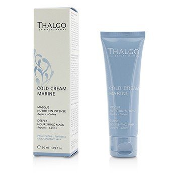 Thalgo 冷霜海洋深層滋養面膜-適用於乾燥，敏感的皮膚 (Cold Cream Marine Deeply Nourishing Mask - For Dry, Sensitive Skin)