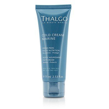 Thalgo 冷霜海洋深層滋養護腳霜-適用於乾燥，非常乾燥的腳 (Cold Cream Marine Deeply Nourishing Foot Cream - For Dry, Very Dry Feet)