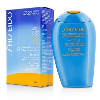 Shiseido 防曬乳液N SPF 15（用於面部和身體） (Sun Protection Lotion N SPF 15 (For Face & Body))